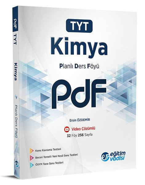 2023 TYT Kimya Planlı Ders Föyü - Kolektif kitap kapağı