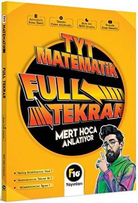 2023 Mert Hoca TYT Matematik Full Tekrar Video Ders Kitabı - Mert Hoca kitap kapağı