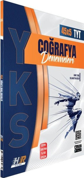 TYT 45x5 Coğrafya Denemeleri - Veysel Gül kitap kapağı
