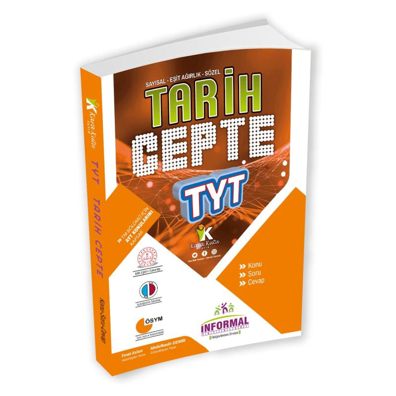 Yks-tyt Tarih Cepte Konu-soru-cevap Ösym Analiz Serisi kitap kapağı
