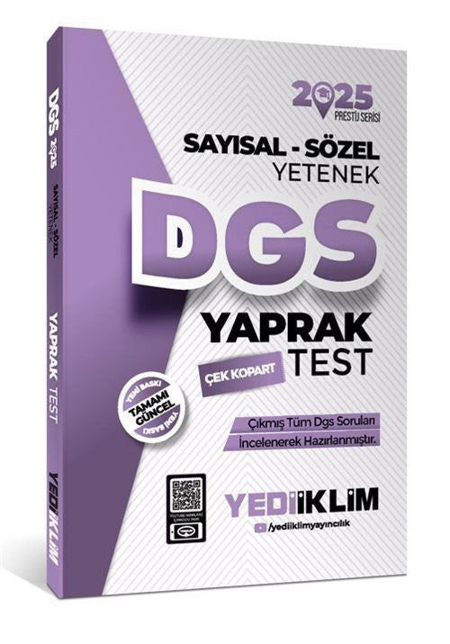 2025 DGS Sayısal-Sözel Yetenek Çek Kopart Yaprak Test - Kolektif kitap kapağı