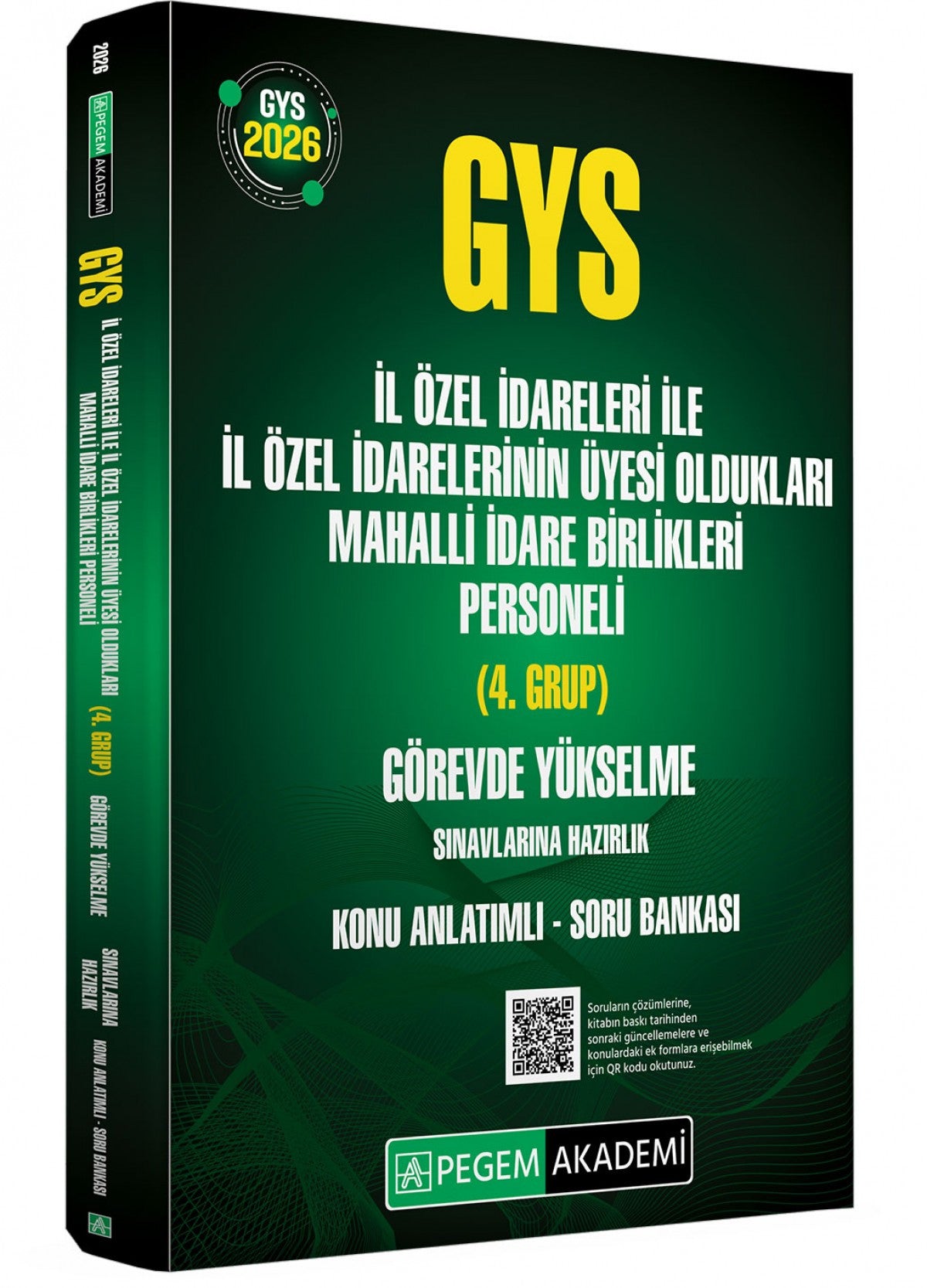 2026 GYS İl Özel İdareleri ile İl Özel İdarelerin Üyesi Oldukları Mahalli İdare Birlikleri Personeli kitap kapağı