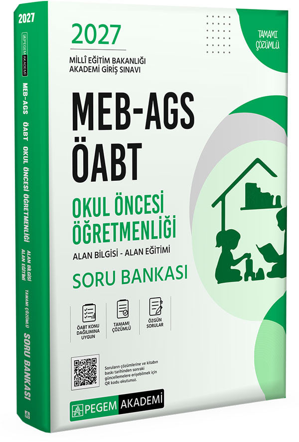 2027 MEB-AGS ÖABT Okul Öncesi Öğretmenliği Soru Bankası kitap kapağı