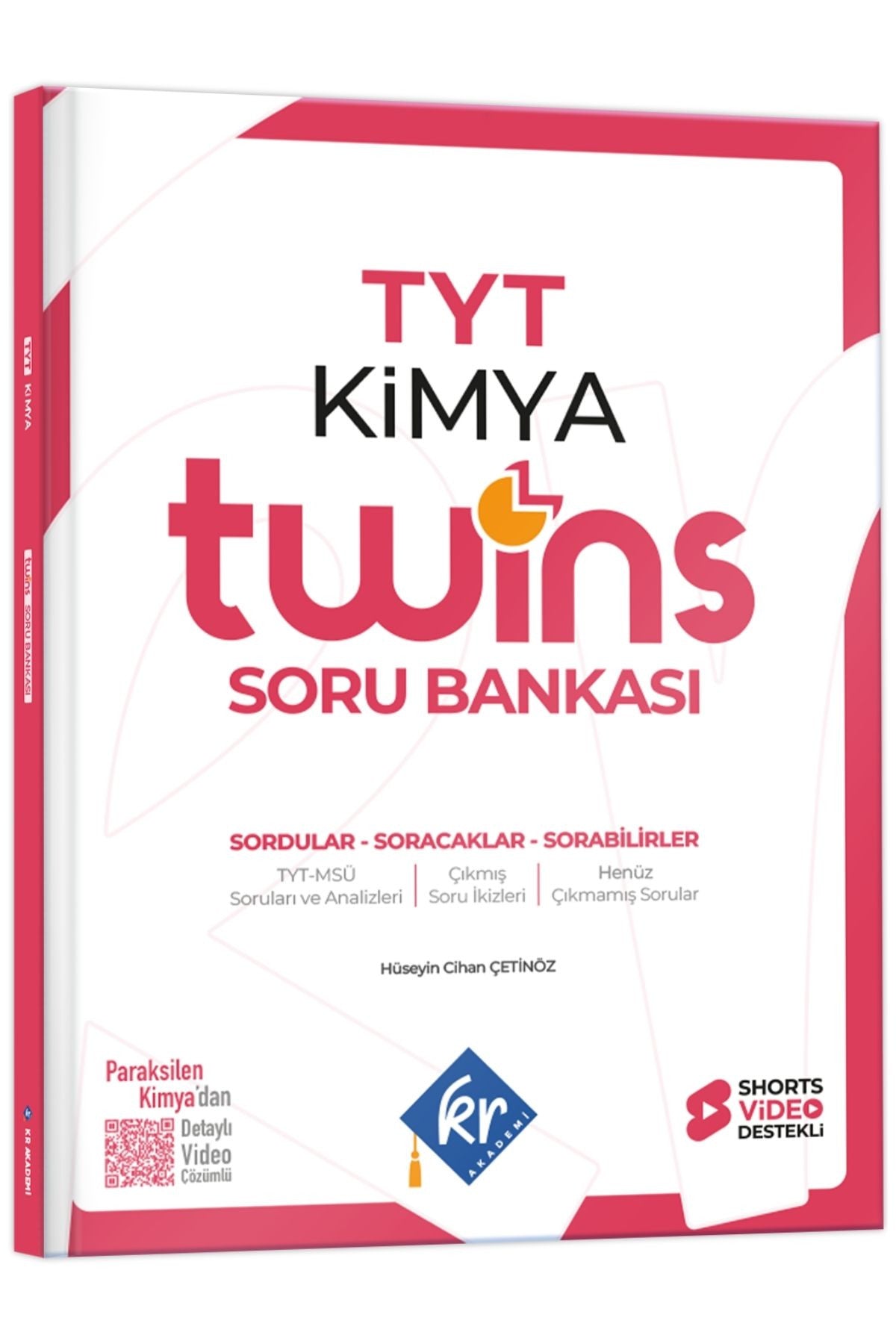 2027 TYT Twins Kimya Soru Bankası - Hüseyin Cihan Çetinöz kitap kapağı