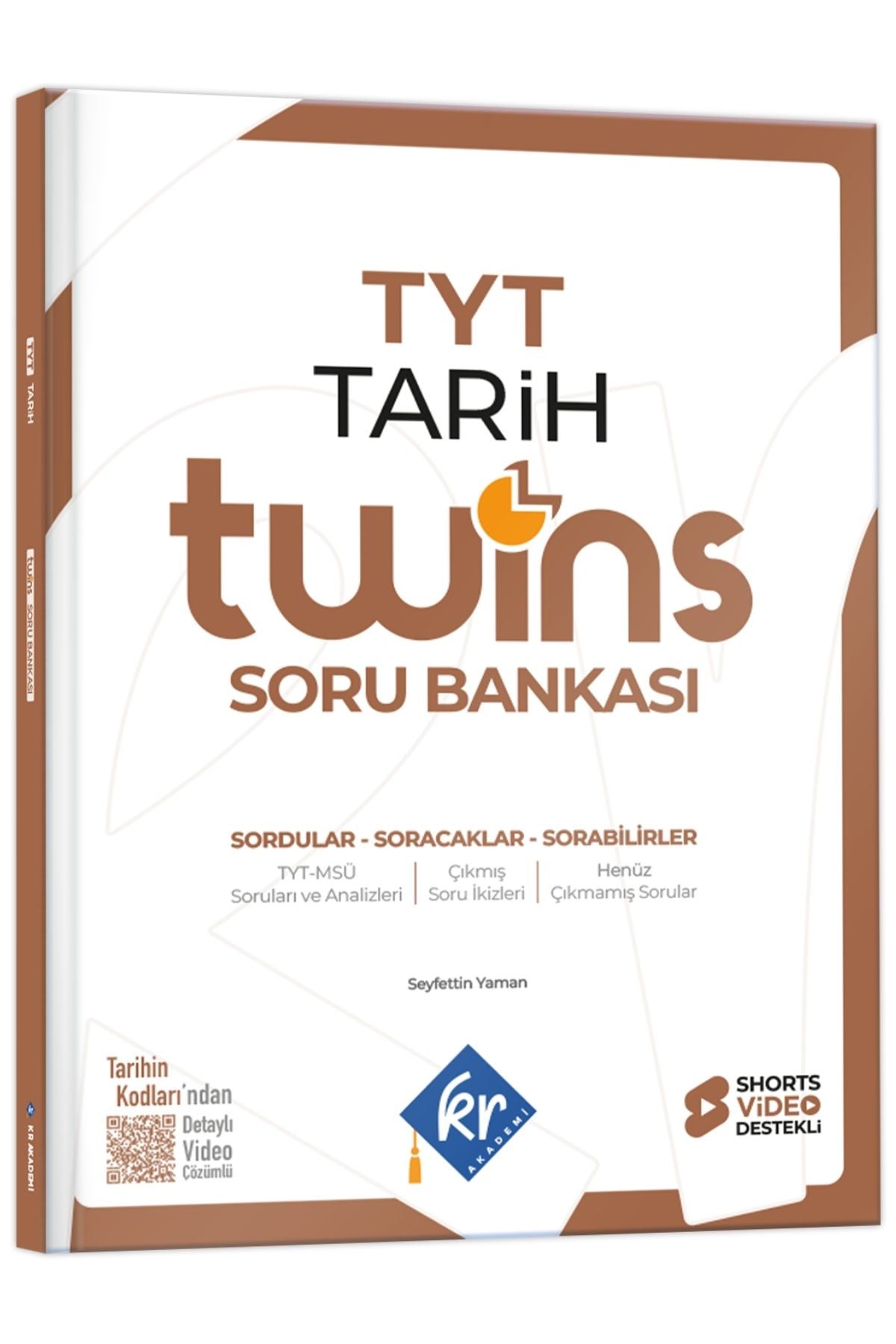 2027 TYT Twins Tarih Soru Bankası - Seyfettin Yaman kitap kapağı