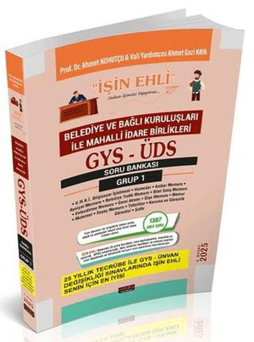 GYS-ÜDS Belediye ve Bağlı Kuruluşları Mahalli İdare Birlikleri Personeli Grup 1 Soru Bankası | Savaş Yayınevi (Ciltsiz)