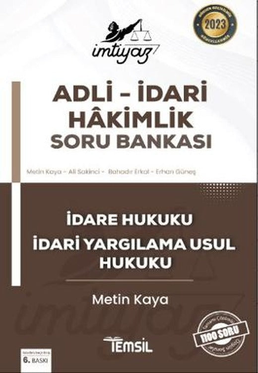 İmtiyaz İdare Hukuku- İdari Yargılama Usul Hukuku Soru Bankası