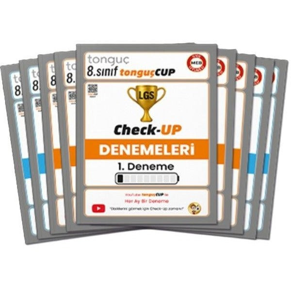 8. Sınıf TonguçCup Check-Up Denemeleri | Tonguç Akademi (İnce Kapak)