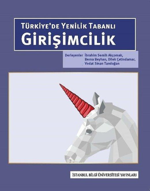 Türkiye'de Yenilik Tabanlı Girişimcilik | İstanbul Bilgi Üniv.Yayınları (İnce Kapak)