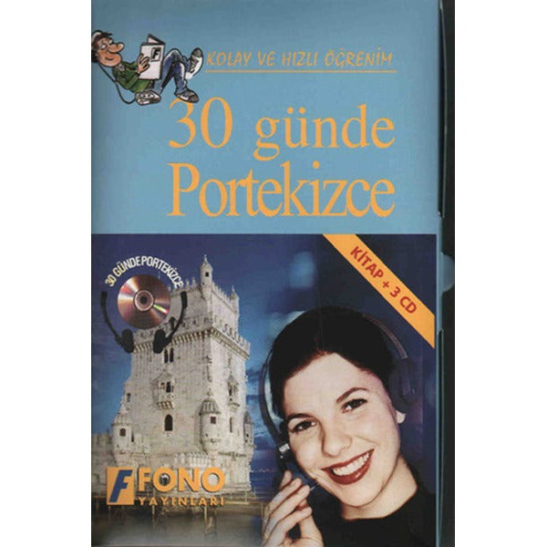 30 Günde Portekizce CD' lİ Set | Fono Yayınları (İnce Kapak)