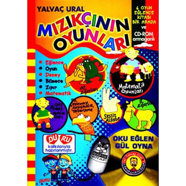 Mızıkçının Oyunları Bilmece Oyun CDli | Marsık Kitap
