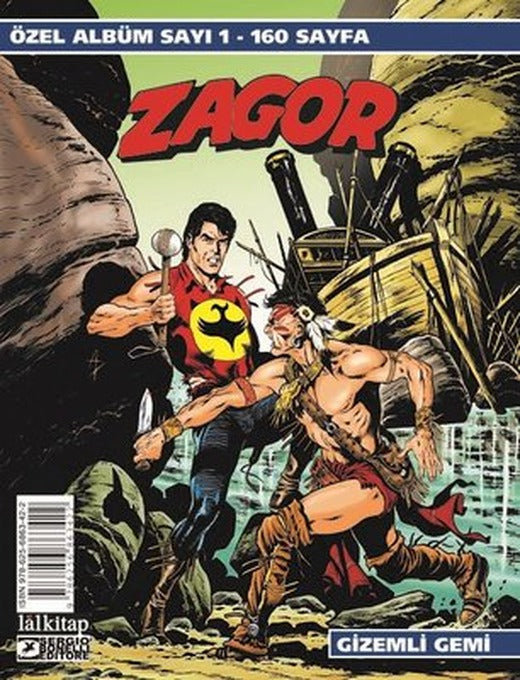 Zagor Özel Albüm Sayı 1 - Gizemli Gemi | Lal (İnce Kapak)