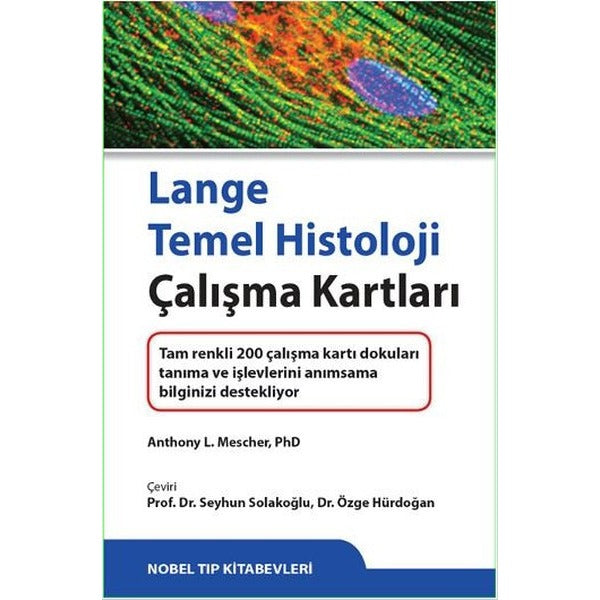 Lange Temel Histoloji Çalışma Kartları | Nobel Tıp Kitabevleri (İnce Kapak)