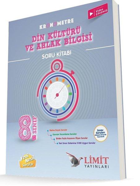 8.Sınıf Kronometre Din Kültürü ve Ahlak Bilgisi Soru Kitabı | Limit Yayınları (İnce Kapak) - Resim 1