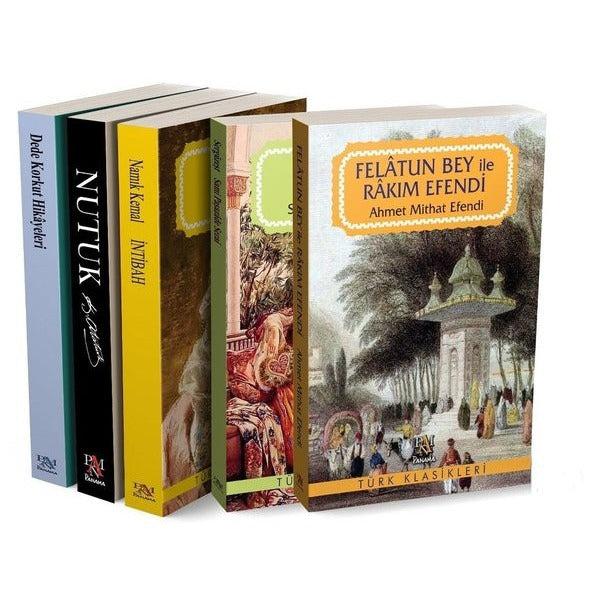 Türk Klasikleri Seti (5 Kitap Takım) | Panama Yayıncılık (Ciltsiz)