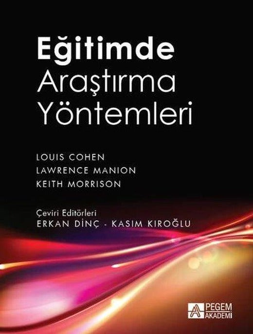 Eğitimde Araştırma Yöntemleri | Pegem Akademi Yayıncılık (İnce Kapak)