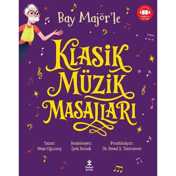 Klasik Müzik Masalları Tek Cilt Özel Baskı - Mor Kapak - 7 Kitap Bir Arada | Doğan Çocuk (Ciltli)