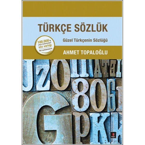 Türkçe Sözlük | Kapı Yayınları - Sözlük Dizisi (Ciltli)