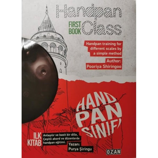 Handpan Class First Book - Handpan Sınıfı İlk Kitab - Türkçe - İngilizce - Farsça | Ozan Yayıncılık
