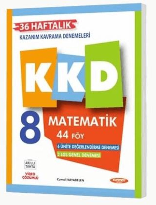 8. Sınıf Matematik Kazanım Kavrama Denemeleri | Kurmay Yayınları (Ciltsiz)