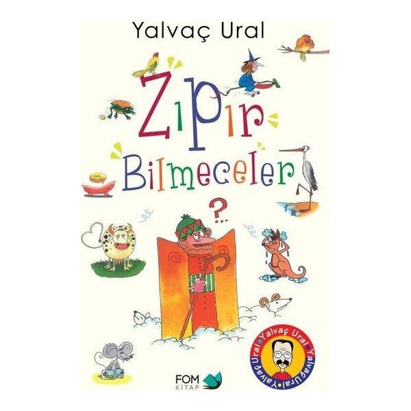 Zıpır Bilmeceler | Fom Kitap (İnce Kapak)