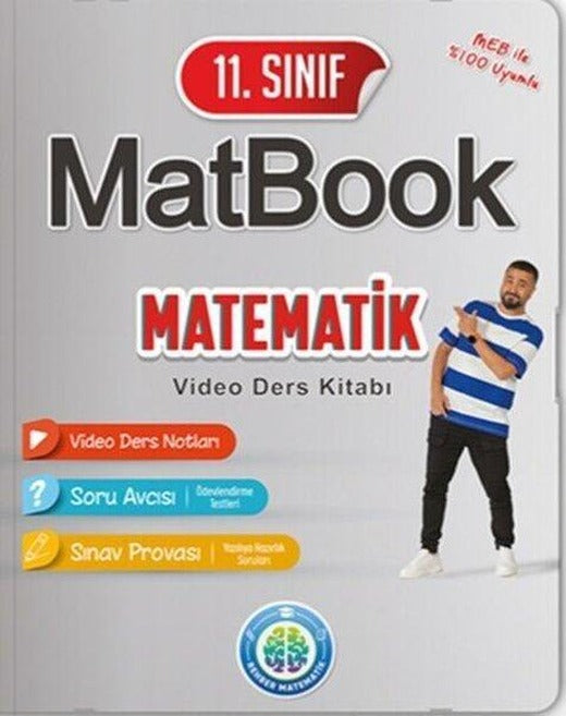 11. Sınıf Matbook Video Ders Kitabı | Rehber Matematik (İnce Kapak)