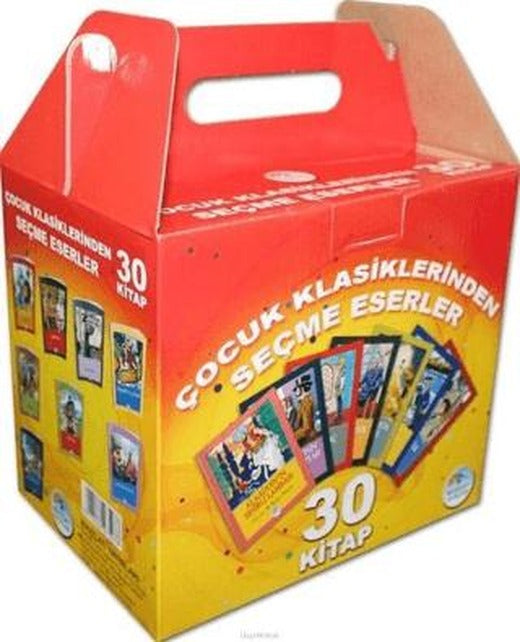 Çocuk Klasiklerinden Seçme Eserler (30 Kitap Takım) | Maviçatı Yayınları (Ciltsiz)