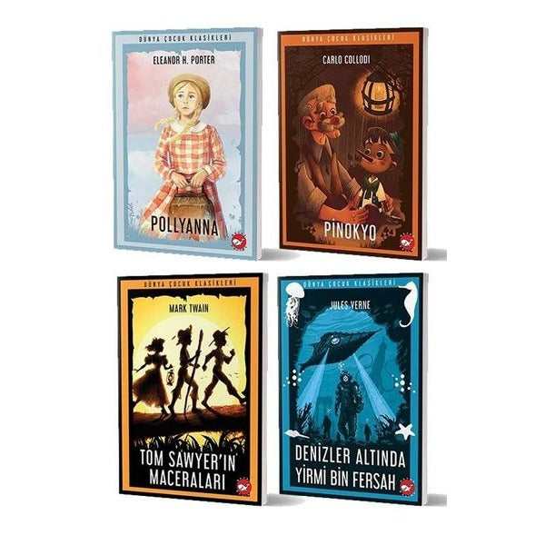 Dünya Çocuk Klasikleri Seti - 5 Kitap Takım | Beyaz Balina Yayınları