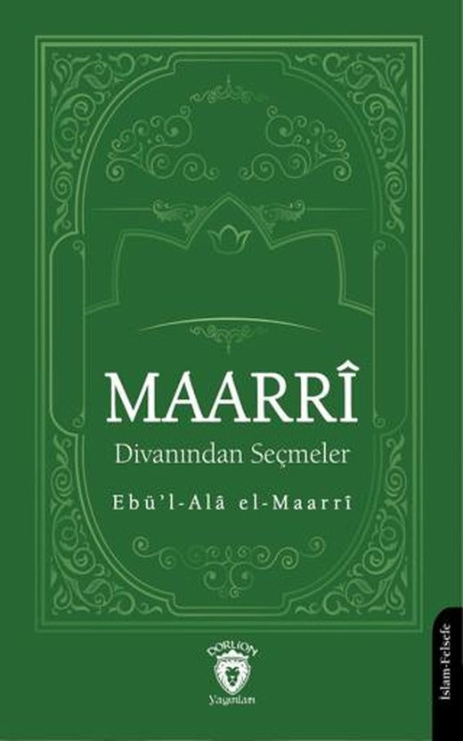 Maarri Divanından Seçmeler | Dorlion Yayınları (Ciltsiz)