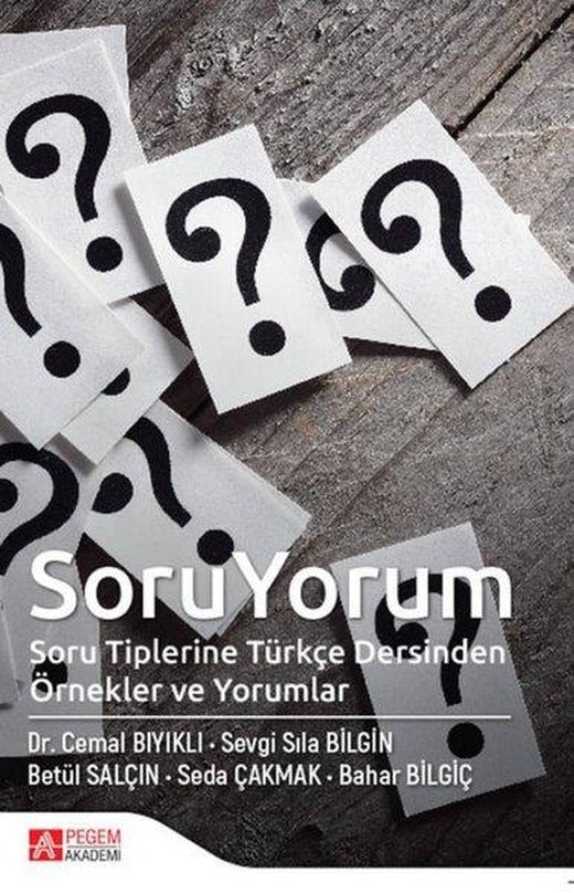 Soru Yorum | Pegem Akademi Yayıncılık (İnce Kapak)