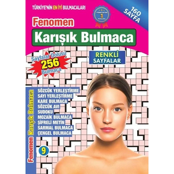 Fenomen Karışık Bulmaca - 9 | Maxı Yayıncılık (İnce Kapak)