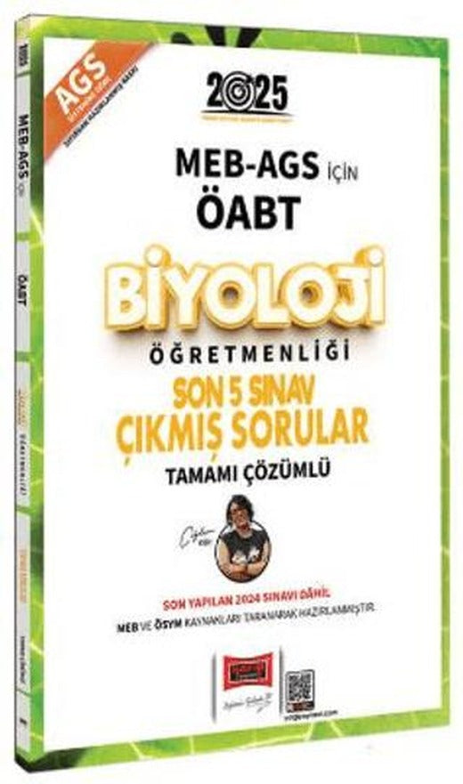 2025 MEB-AGS ÖABT Biyoloji Öğretmenliği Son 5 Sınav Çıkmış Sorular