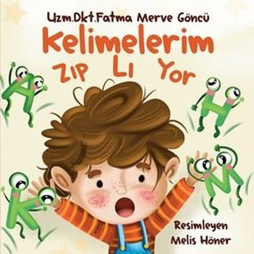 Kelimelerim Zıplıyor | Pembe Fil Yayınları (Ciltli)