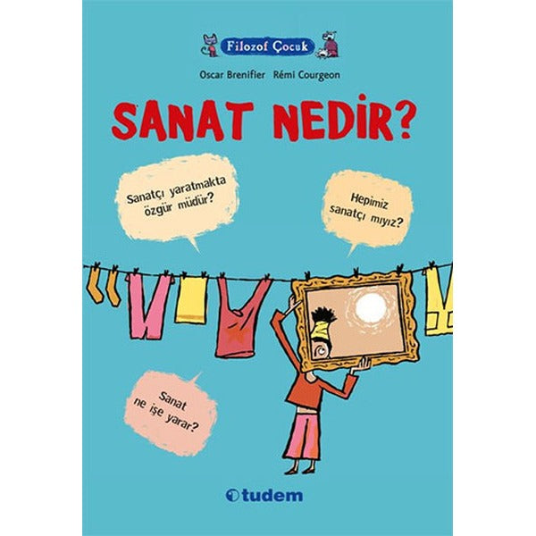 Filozof Çocuk - Sanat Nedir? | Tudem Yayınları