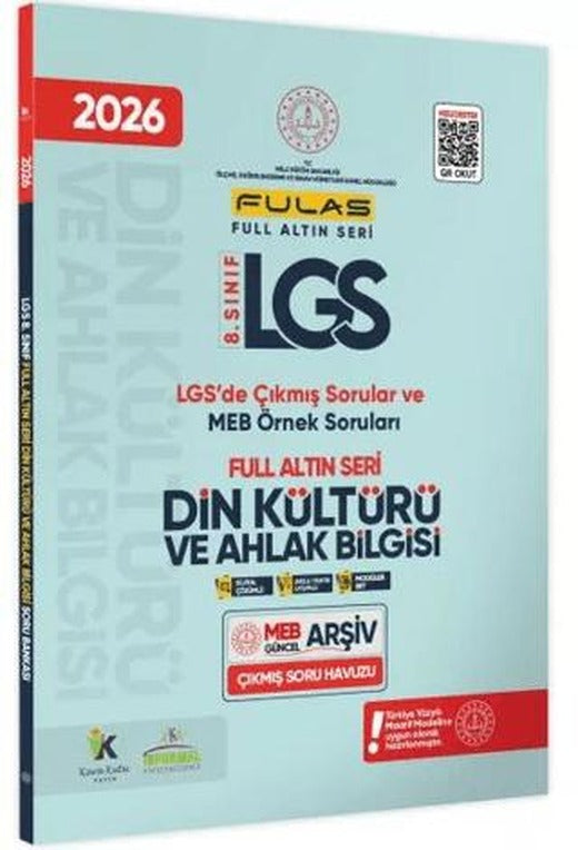 2026 8. Sınıf Full LGS Altın Seri Din Kültürü ve Ahlak Bilgisi MEB Çıkmış Soru Bankası Modüler Seti | Karakutu Yayın (Ciltsiz)