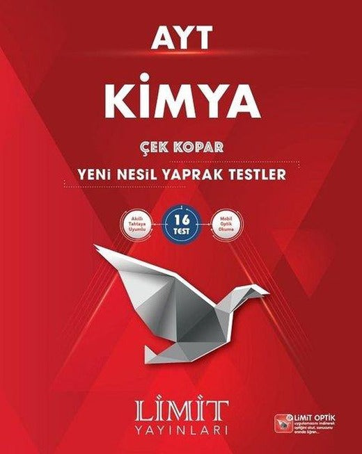 AYT Kimya Çek Kopar Yaprak Test | Limit Yayınları (İnce Kapak)