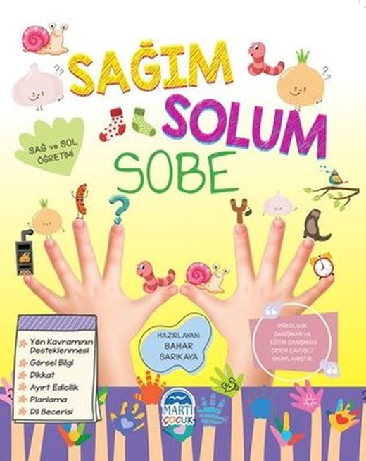 Sağım Solum Sobe - Etkinlik Kitabı | Martı Yayınları
