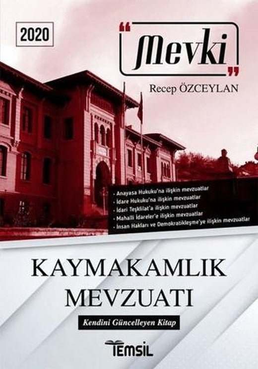 2020 Mevki Kaymakamlık Mevzuatı | Temsil Kitap (Ciltsiz)