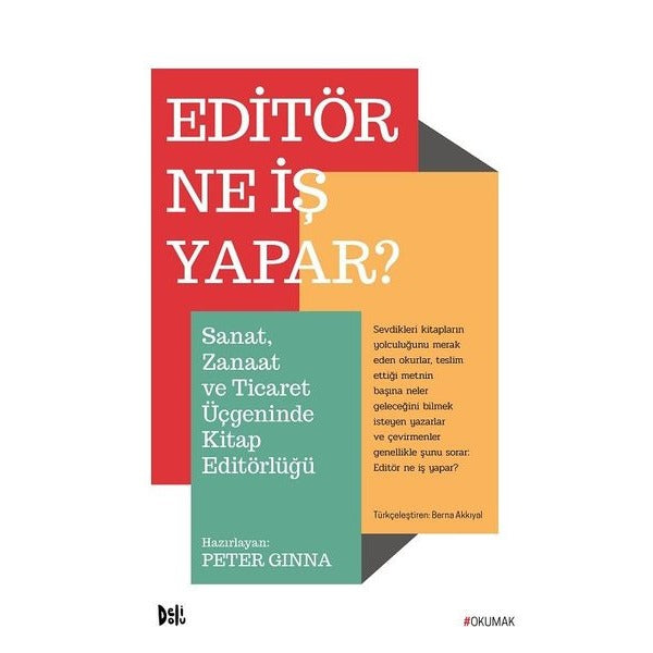 Editör Ne İş Yapar? | DeliDolu (İnce Kapak)