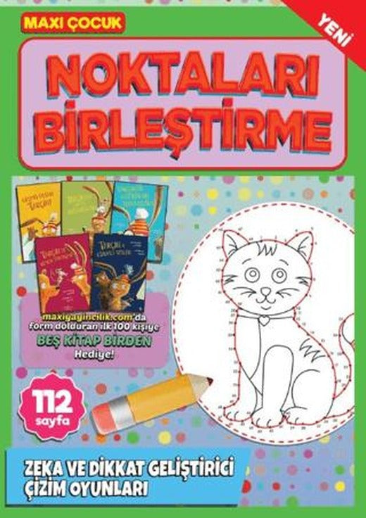 Maxi Çocuk Noktaları Birleştirme 8 | Maxi Yayıncılık (Ciltsiz)