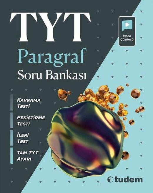 TYT Paragraf Soru Bankası | Tudem Yayınları - Ders Kitapları (İnce Kapak)