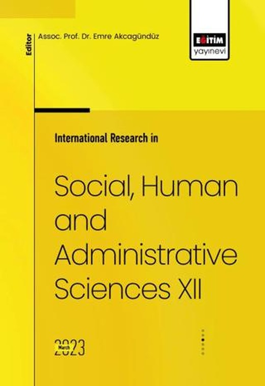 International Research in Social, Human and Administrative Sciences XII | Eğitim Yayınevi - Bilimsel Eserler (Ciltsiz)