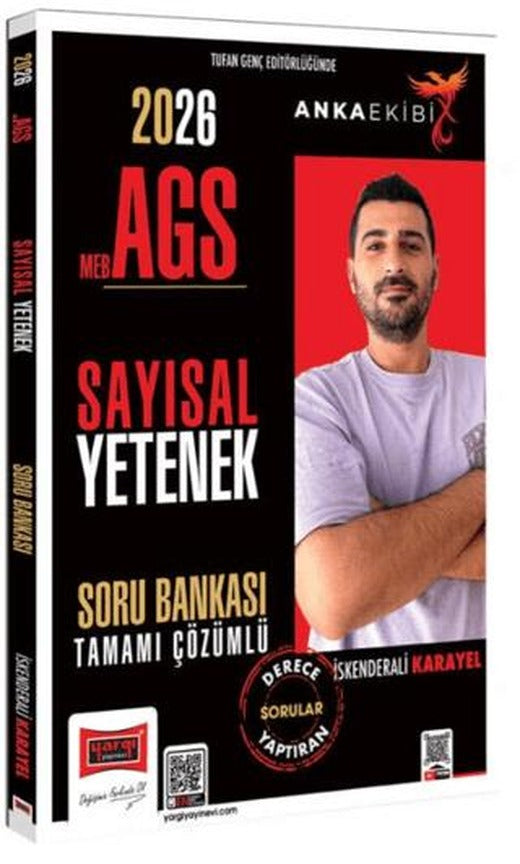 2026 MEB-AGS Anka Ekibi Sayısal Yetenek Tamamı Çözümlü Soru Bankası | Yargı Yayınevi (Ciltsiz)
