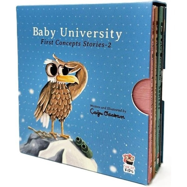 Baby University First Concepts Stories 2 - 4 Book | Sincap Kitap (İnce Kapak)