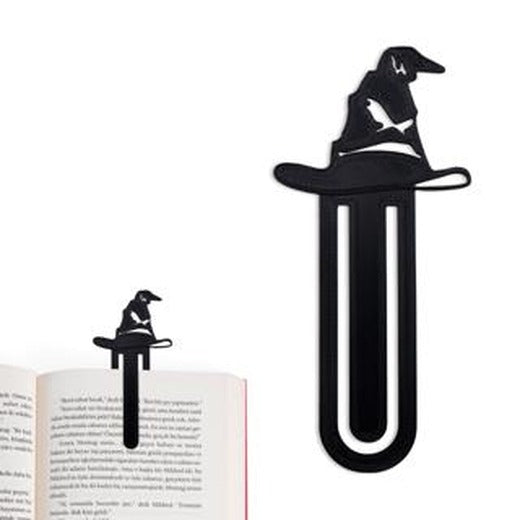 Kitap Ayracı Seçmen Şapka Siyah | Bcoverart