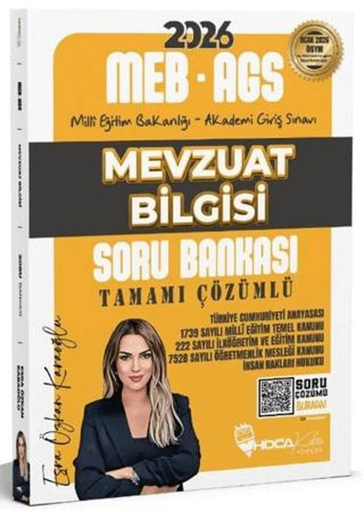 2026 MEB-AGS Mevzuat Bilgisi Soru Bankası Çözümlü