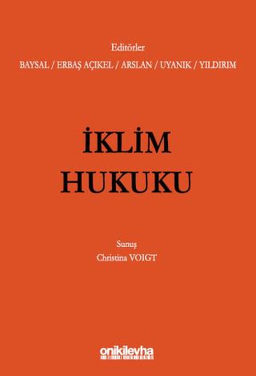 İklim Hukuku | On İki Levha Yayınları (Ciltli)