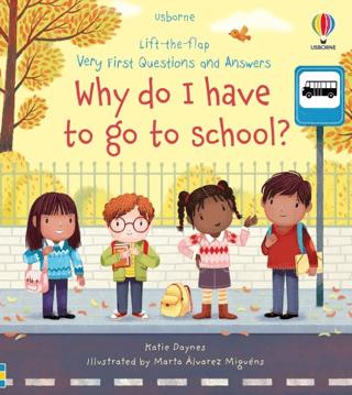 Very First Questions and Answers Why do I have to go to school?: An Empowering First Day of School Book for Children | Usborne (Ciltli) - Resim 1