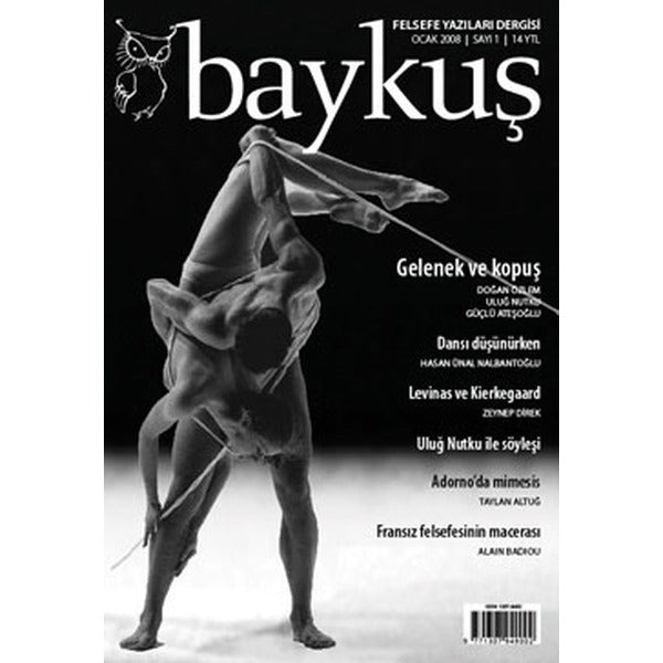 Baykuş Felsefe Yazıları Dergisi Sayı:1 (Ocak 2008) | Alef (İnce Kapak)