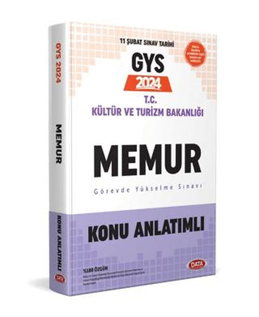 2024 GYS T.C Kültür Ve Turizm Bakanlığı Memur Görevde Yükselme Konu Anlatımlı